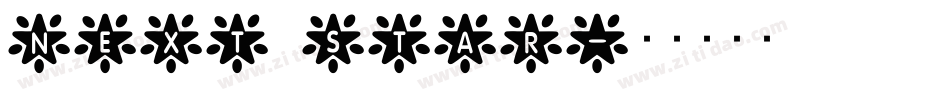 Next Star字体转换